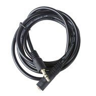 HTTX 3.5mm Stereo Aux Audio Extension Cable Slim Male to Female Type 24K Gold Plated Step Down Design Metal Connectors...