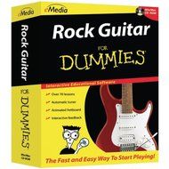 New EMEDIA MUSIC FD06101 Rock Guitar For Dummies CD-ROM