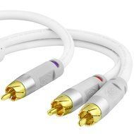 Mediabridge ULTRA Series RCA Y-Adapter (15 Feet) - 1-Male to 2-Male for Digital Audio or Subwoofer - Dual Shielded... N12