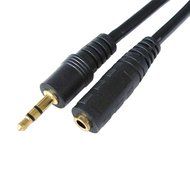 HTTX 3.5mm Stereo Aux Audio Extension Cable Slim Male to Female Type 24K Gold Plated Step Down Design Metal Connectors... N2
