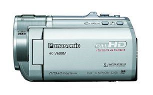 Panasonic Panasonic Hc-v600m-s Silver Optics 21 Times High-resolution Hi-vision Movie 32gb Built-in Memory Love... N2