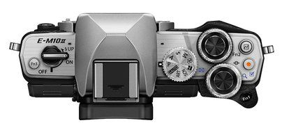 Olympus OM-D E-M10 Mark II Mirrorless Digital Camera (Silver) - Body only N10