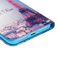 iPhone 7 Plus Case (5.5") - Wallet Slim Fit Folio Style Stand Digital Print PU Leather Flip Case with High Protective... N11