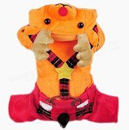 Pink Lizard Winter Cat Dog Coat Christmas Milu Deer Style Jumpsuit Pet Dog Clothes N2