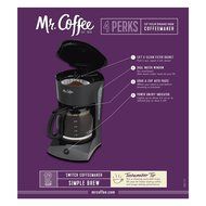 Mr. Coffee 12-Cup Coffeemaker, Black, SK13