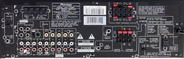 Pioneer VSX-D498 Dolby Digital Audio/Video Receiver (Discontinued by Manufacturer)