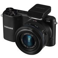 Samsung NX2000 20.3MP CMOS Smart WiFi Mirrorless Digital Camera with 20-50mm and 50-200mm Zoom Lens Bundle (Black) N11