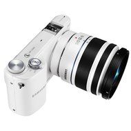 Samsung NX2000 20.3MP CMOS Smart WiFi Mirrorless Digital Camera with 20-50mm and 50-200mm Zoom Lens Bundle (Black) N13