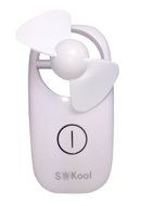 SKool Hand Held Fan - Battery Operated Mini Air Fan - Perfect for Home, Outdoors, or Travel Use - Lightweight,... N4