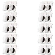 Acoustic Audio MT6 In Wall 6.5" Speaker 10 Pair Pack 2 Way Home Theater 5000 Watt MT6-10PR