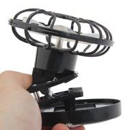 DCDEAL Portable Mini Solar Powered Clip Fan Cooling Fan Hat Cap Fan Energy Saving Travel Summer Camping N3