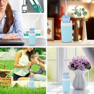 Alice Windowshop USB Humidifier Room Humidifier Car Humidifier Blue N6