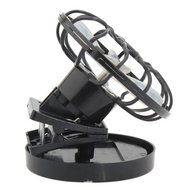 DCDEAL Portable Mini Solar Powered Clip Fan Cooling Fan Hat Cap Fan Energy Saving Travel Summer Camping N4