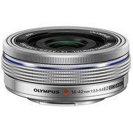 Olympus PEN-F 20MP Mirrorless Micro Four Thirds Digital Camera w/ M. Zuiko 14-42mm f3.5-5.6 EZ Lens Silver Bundle N9