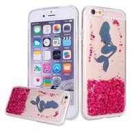 iPhone 6S Plus Case,iPhone 6/6S Plus Bling Glitter TPU Case,PHEZEN Mermaid Pattern Shiny Sparkling Glitter Flexible... N17