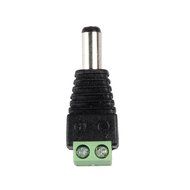 FolioGadgets 5.5mm x 2.1mm DC Power Connector, 2.1mm x 5.5mm Female &amp; Male DC Plug for Led Strip CCTV Camera 1...