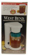 West Bend 2 Quart Iced Tea Maker 6050X