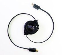 Tera Grand RETH-WH96-BK HDMI A Male to A Male Retractable Cable, 3-Feet N9