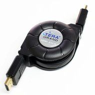 Tera Grand RETH-WH96-BK HDMI A Male to A Male Retractable Cable, 3-Feet N11