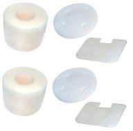 2 Pack Shark Navigator XFF36 Foam &amp; Felt Filter Set Fits UV410, NV36, NV36A, NV42, NV44, NV46, NV46C Upright Vacuum...