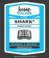Shark XHF500 NV500 Rotator Pro Lift-Away HEPA Filter Vacuum Comparable Home Revolution Brand Aftermarket Replacement N4