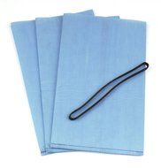 WORKSHOP Wet Dry Vacuum Bags WS01025F Shop Vacuum Bag Filter (3 Shop Vacuum Bags With Retaining Band), Bag Filter...