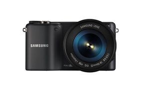 Samsung NX2000 20.3MP CMOS Smart WiFi Mirrorless Digital Camera with 20-50mm and 50-200mm Zoom Lens Bundle (Black) N18