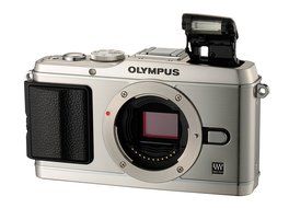 Olympus PEN E-P3 12 MP Live MOS Interchangeable Lens Camera with 14-42mm Zoom Lens (Silver) N12