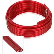 Belva 8 Gauge 2-Channel Complete Copper-Clad Amplifier Wiring Kit [RED] with 2-Channel RCA Interconnects [BAK82] N6