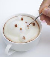 3D latte maker Awatachino White