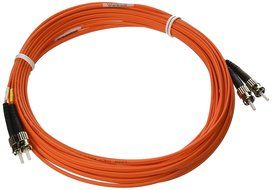 Tripp Lite Duplex Multimode 62.5/125 Fiber Patch Cable (ST/ST), 1M (3-ft.)(N302-003) N4