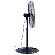 Air King 9135 30-Inch Industrial Grade Oscillating Pedestal Fan, 1/4-Horsepower, Black Finish N4