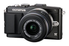 Olympus E-PL5 Mirrorless Digital Camera with 14-42mm Lens (Black) N52