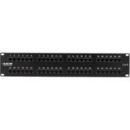 BLACK BOX CORPORATION Economy CAT6 Patch Panel, 48-Port, 2U / JPM648A /