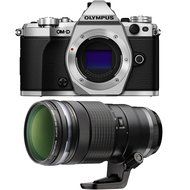 Olympus OM-D E-M5 Mark II (Black) Camera V207040BU000 + Olympus M. 40-150mm F4.0-5.6 R Zoom Lens for Olympus and... N11