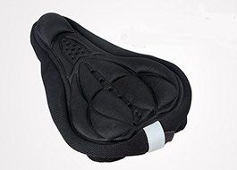 Cycling Bike Saddle Comfortable Cushion Soft Pad Bicycle Seat Cover Extra Comfort 3D Silicone Gel Pad Seat Saddle... N2