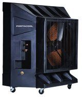 Portacool PAC2K363S 36-Inch 9600 CFM Portable Evaporative Cooler, 2500 Square Foot Cooling Capacity, Black, 3-... N3