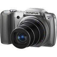 Olympus SZ-10 14 MP Digital Camera with 28mm Wide-Angle 18x Optical Zoom and 3" LCD (Silver) (Old Model) N3