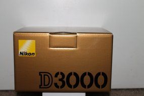 Nikon D3000 10.2MP Digital SLR Camera Body (Kit Box no Lens Included) - International Version (No Warranty)