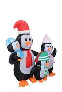 5 Foot Christmas Inflatable Penguins Family Yard Decoration N2