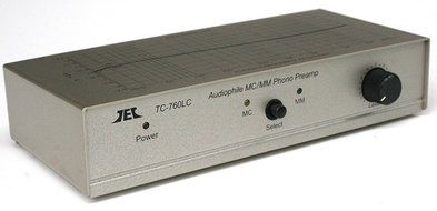 TCC TC-760LC SILVER MM/MC Phono Preamp w/Level Control; includes optional PREMIUM HIGH POWER AC Adaptor