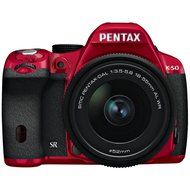 Pentax K-50 16MP Digital SLR Camera Kit with DA L 18-55mm WR f3.5-5.6 Lens (White) N43