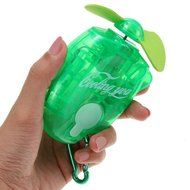 Water &amp; Wood Mini Lovely Portable Water Spray Cool Mist Sporting Summer Beach Cooling Fan N2