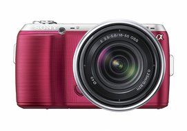 Sony Alpha NEX-C3 16 MP Compact Interchangeable Lens Digital Camera Kit with 18-55mm Zoom Lens (Silver) N19