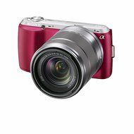 Sony Alpha NEX-C3 16 MP Compact Interchangeable Lens Digital Camera Kit with 18-55mm Zoom Lens (Silver) N20