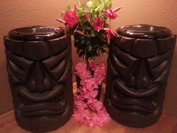 Angry Tiki Speaker Pair (Coco) N2