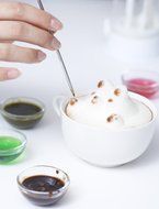 3D latte maker Awatachino White N4