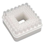 KINGSO 5pcs Square Cake Biscuit Cookie Fondant Cutter Mould Mold Sugarcraft Decorative