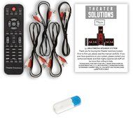 Theater Solutions TS521 Home Theater 5.1 Speaker System Powered with USB Bluetooth