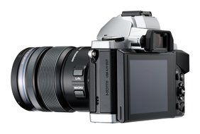 Olympus OM-D E-M5 16MP Live MOS Interchangeable Lens Camera with 3.0-Inch Tilting OLED Touchscreen and 12-50mm... N23